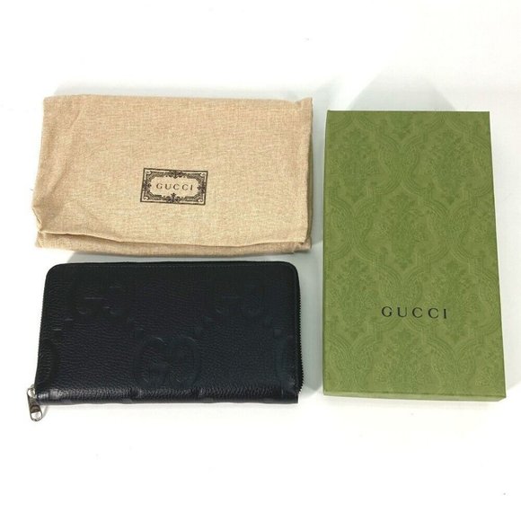 GUCCI Jumbo GG Zip wallet Zip Around Long Wallet - Picture 8 of 15
